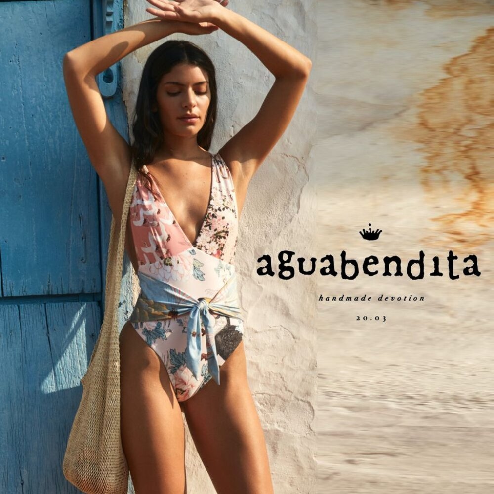 Agua Bendita Florentina Zola One Piece NWOT L